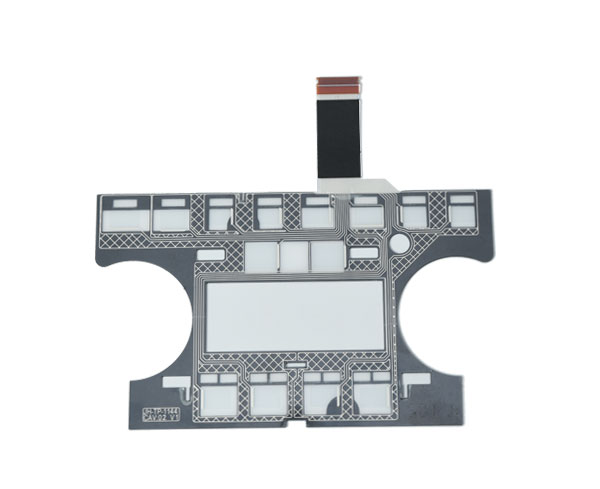 Capacitive touch line thin film switch